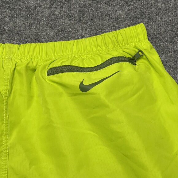 Nike Swim Men's Split Packable 9 Inch Volley Short Atomic Green Size XL - Picture 6 of 7